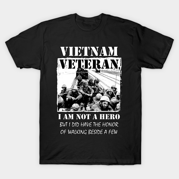 Vietnam Veteran T-Shirt by triggerleo